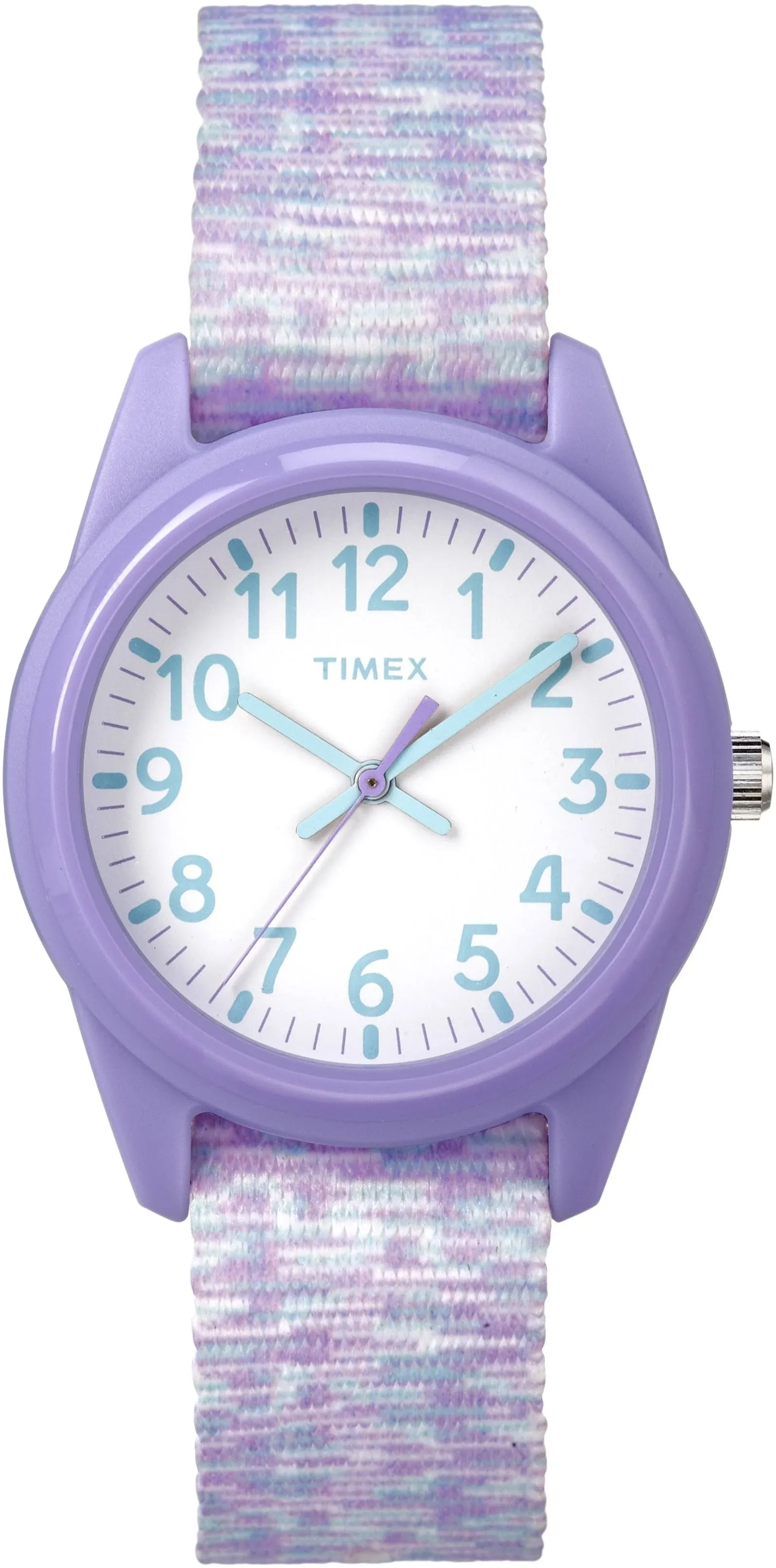 Timex Girls' Time Machines Analog Watch with Elastic Fabric Strap