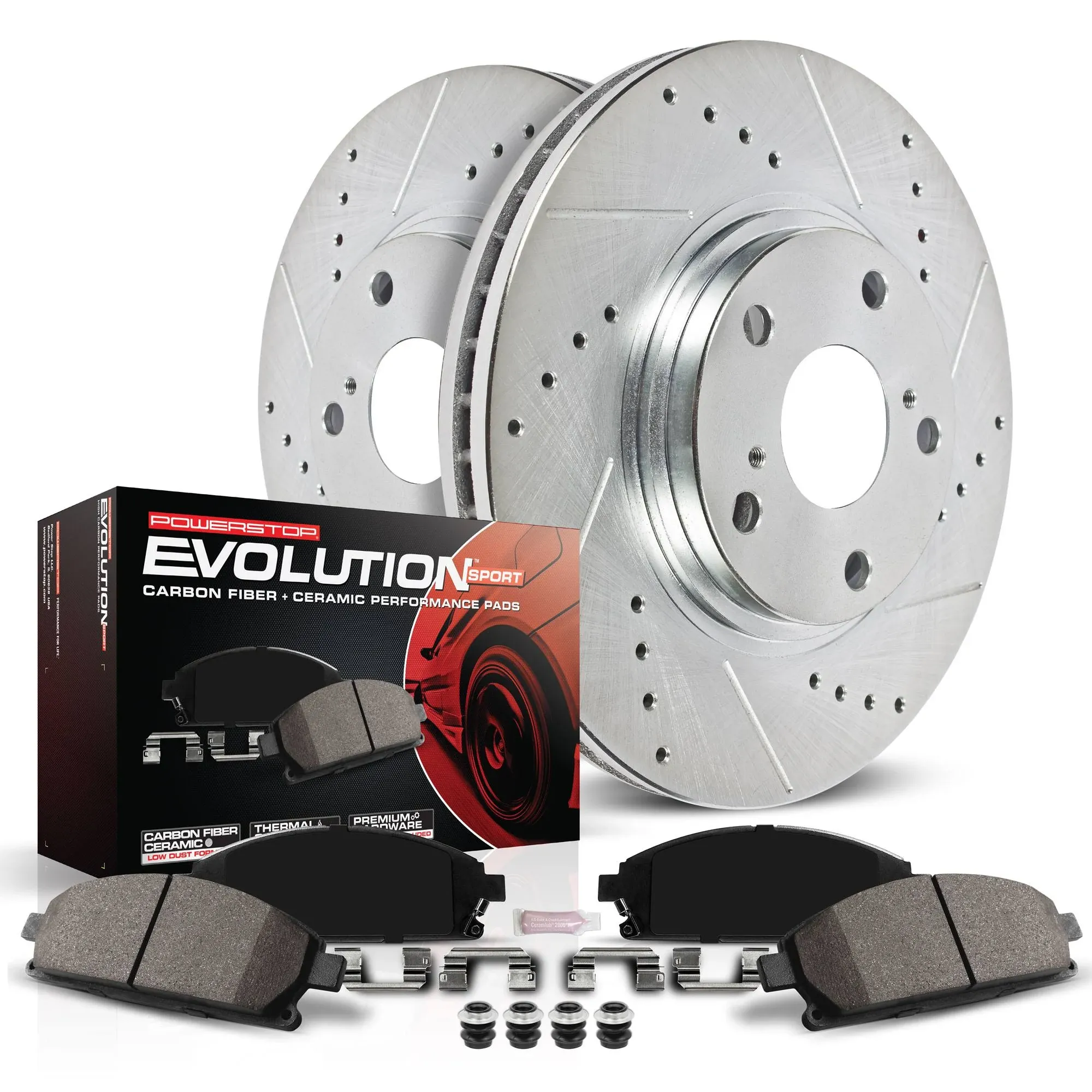 Power Stop 99-06 Volkswagen Beetle Front Z23 Evolution Sport Brake Kit - K839