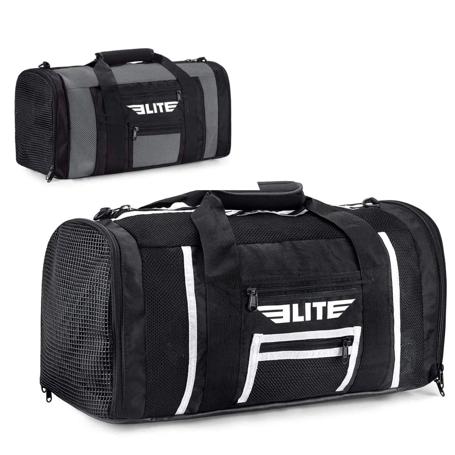 Mesh Black Large Brazilian Jiu Jitsu BJJ Gear Gym Bag