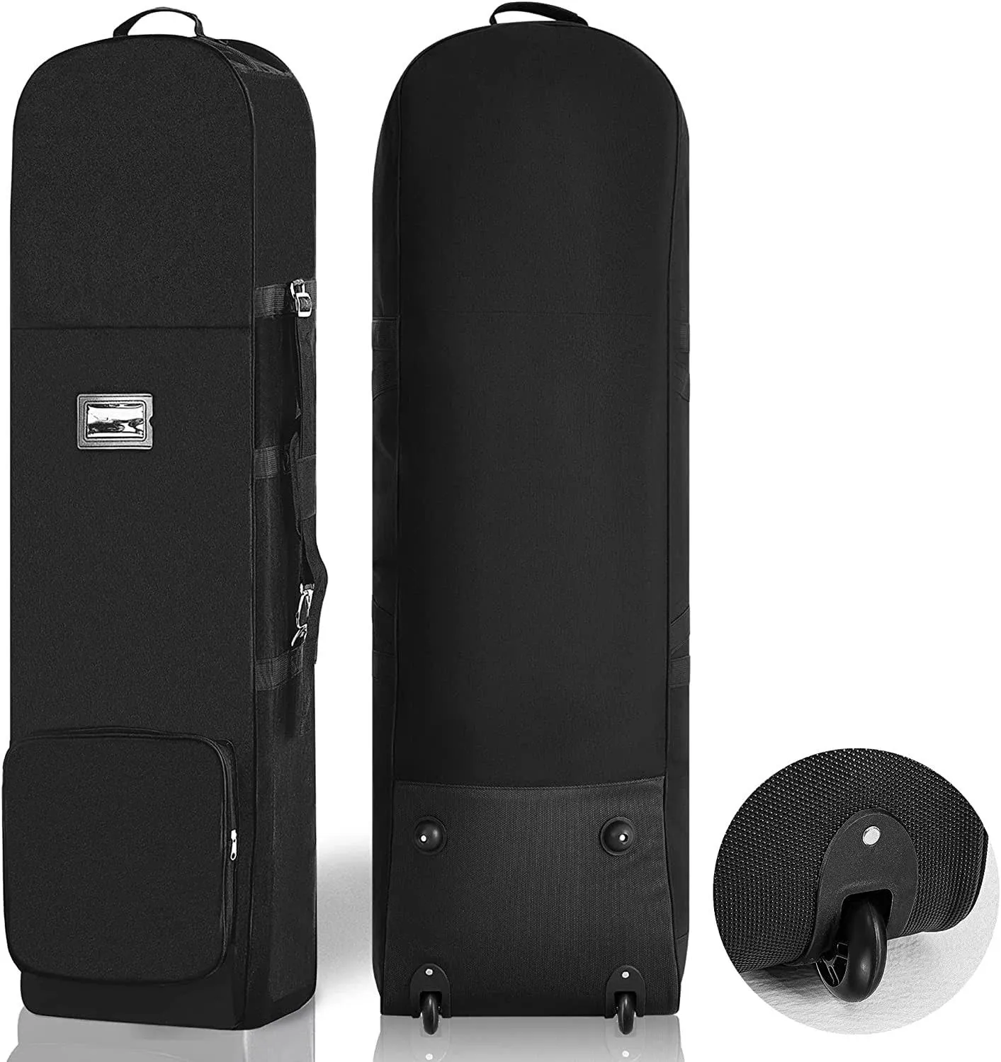 DAREKUKU Golf Travel Covers for Airlines with Detachable Shoulder Straps, Soft ...