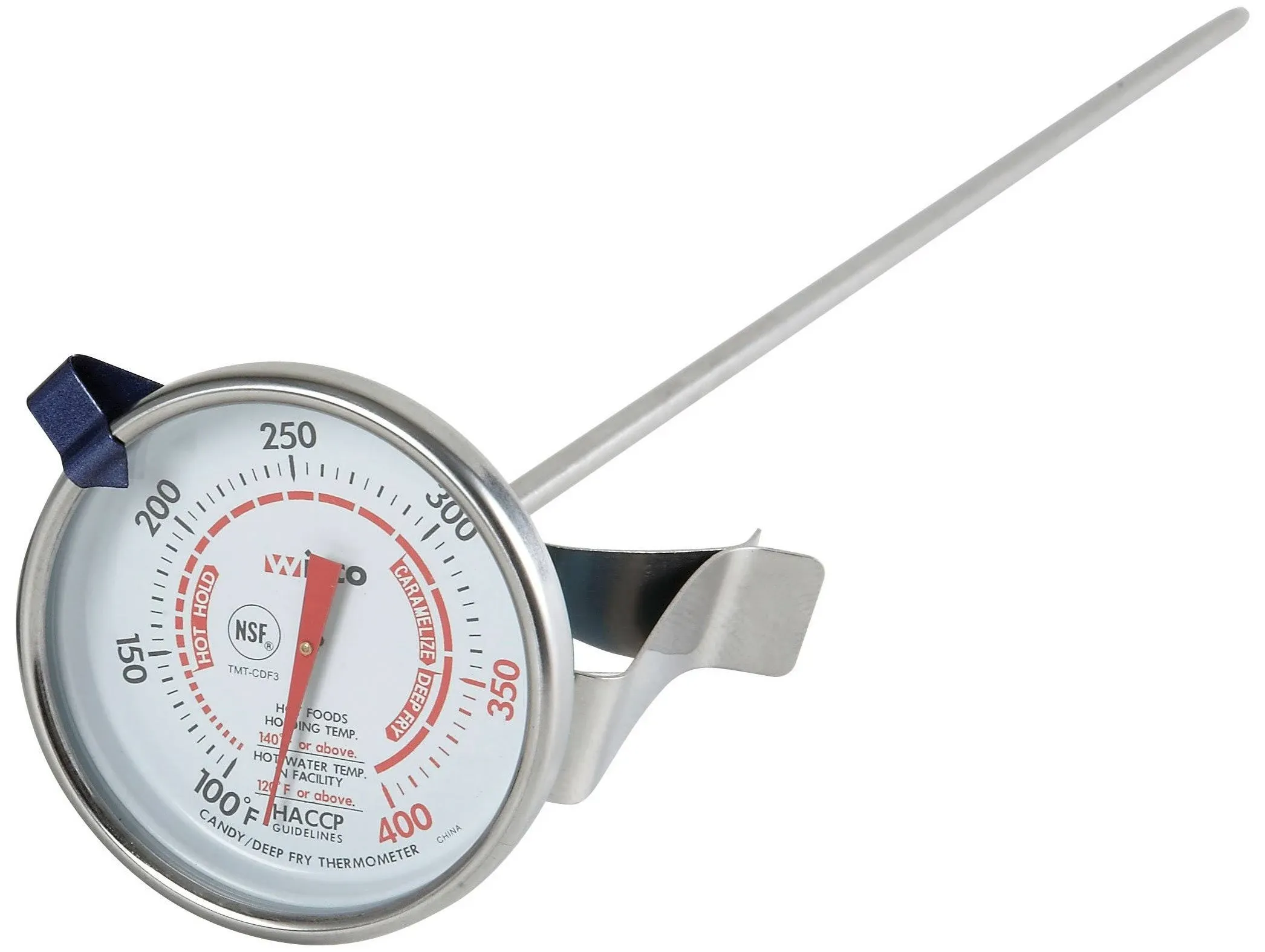 Winco Candy/Deep Fryer Thermometer, 12 inch Length -- 12 per case