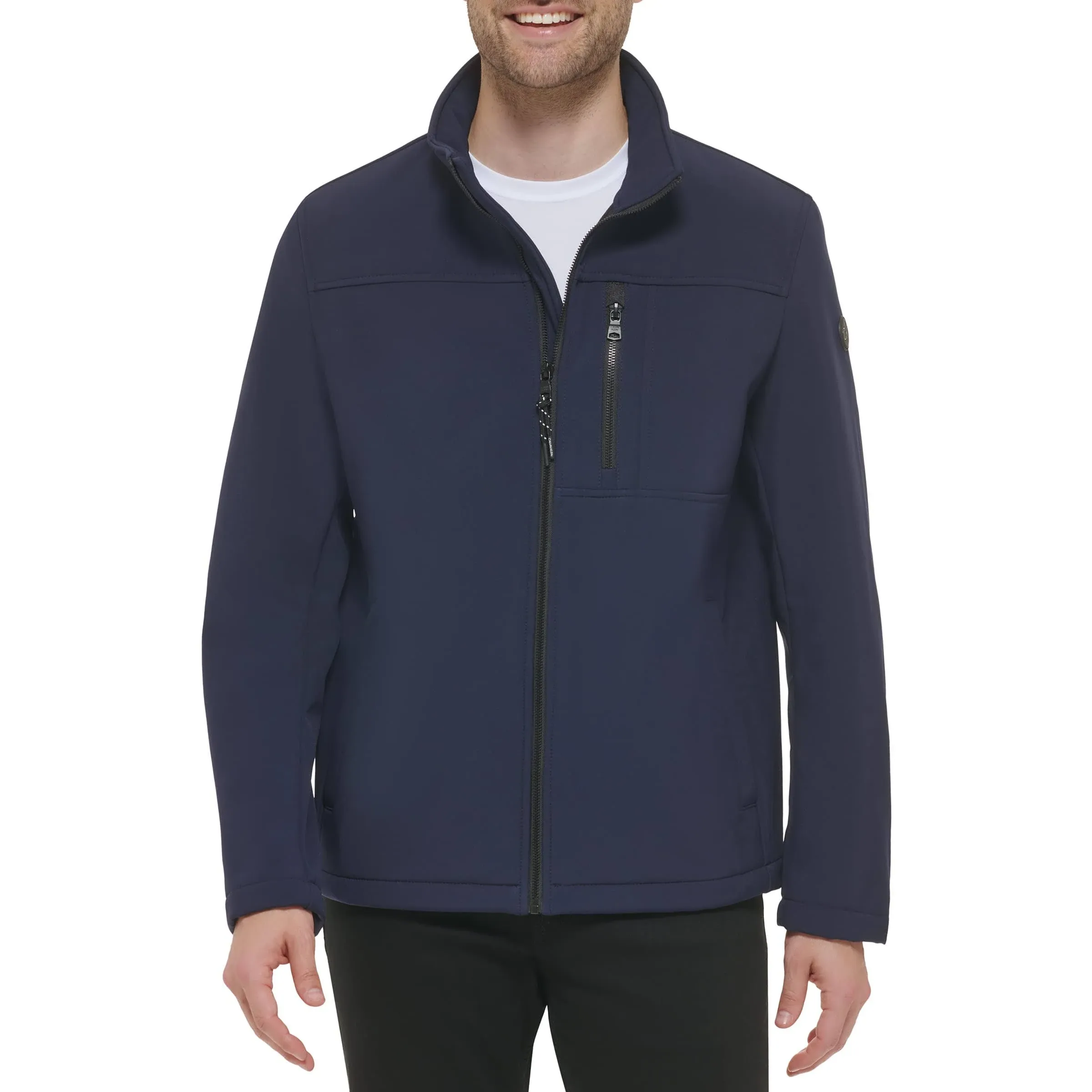 Calvin Klein mens Water Resistant, Windbreaker Jackets for Men (Standard and Big and Tall)