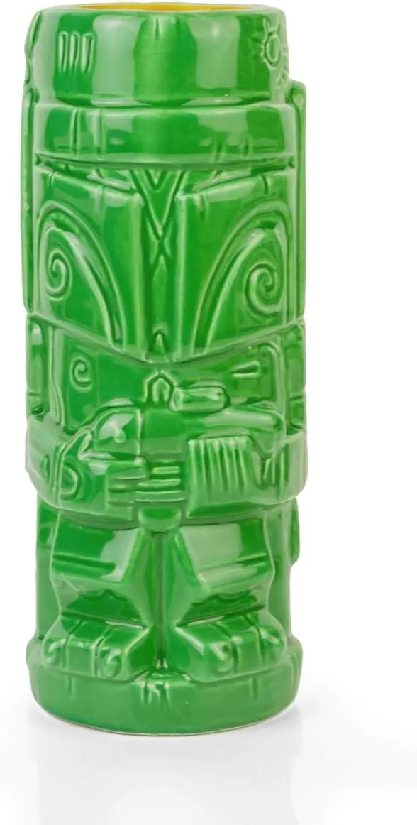 Geeki Tikis Star Wars Boba Fett Mug | Official Star Wars Collectible Tiki Style Ceramic Cup | Holds 13 Ounces