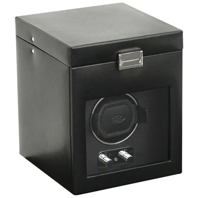 Wolf Heritage Single Watch Winder with Storage