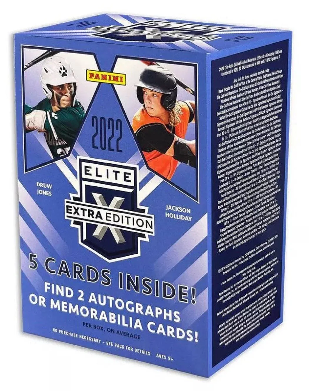 2022 Elite Extra Edition Baseball Trading Card BLASTER Box