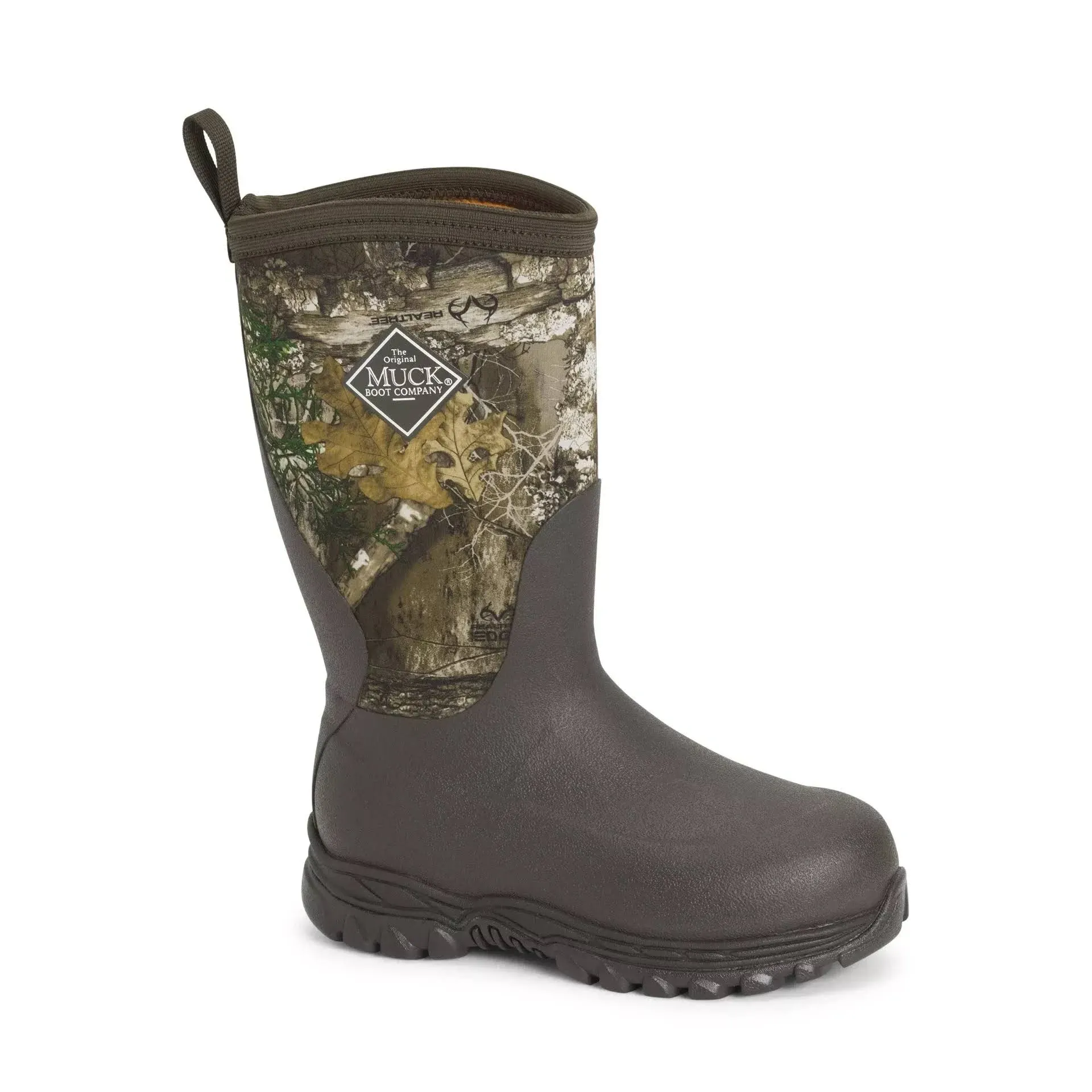 Kids' Muck Rugged II Waterproof Insulated Winter Boots Big 7 Realtree