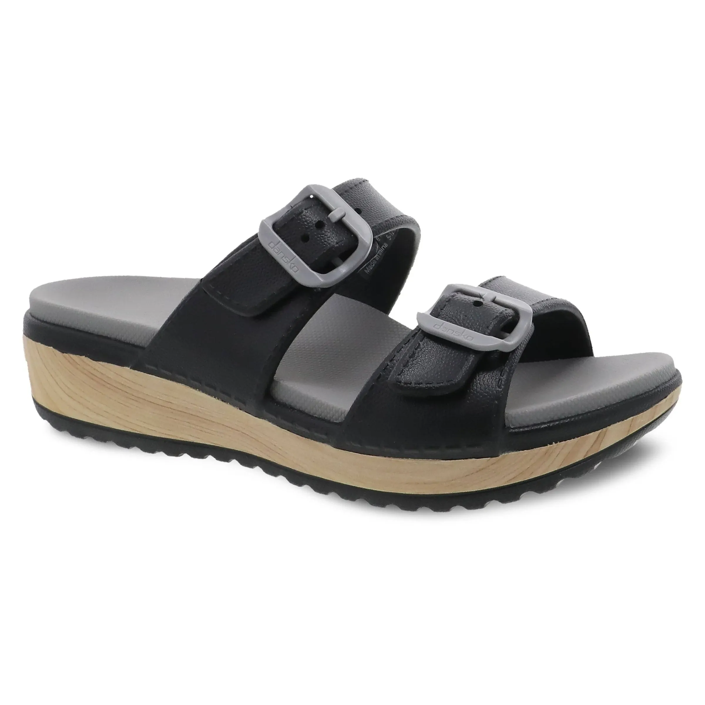 "Women's Kandi Black Molded Sandal"