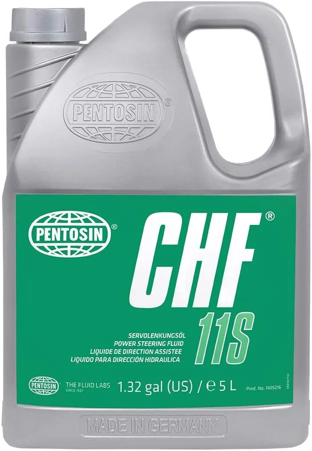 Pentosin 1405216 CHF 11S High Performance Synthetic Hydraulic Fluid for Audi, Bentley, BMW, Chrysler, Dodge, Jeep, Mercedes-Benz, Mini, Porsche, Saab, Volkswagen, Volvo, and More; 5 Liter