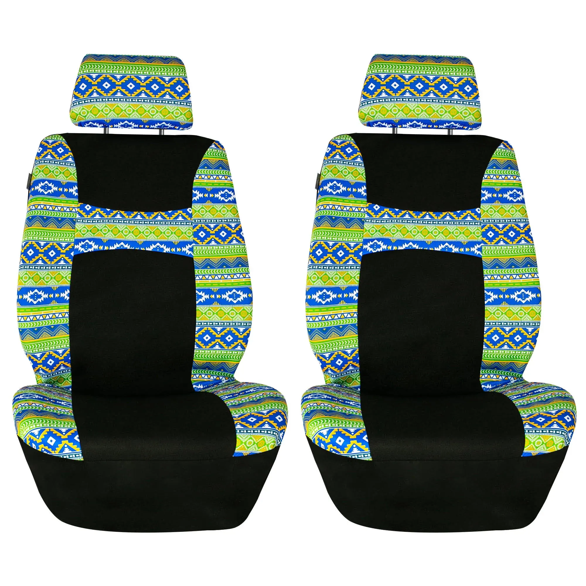 FH Group Mesa57 Southwestern Print Seat Covers Fit for Car Truck SUV Van Combo ...