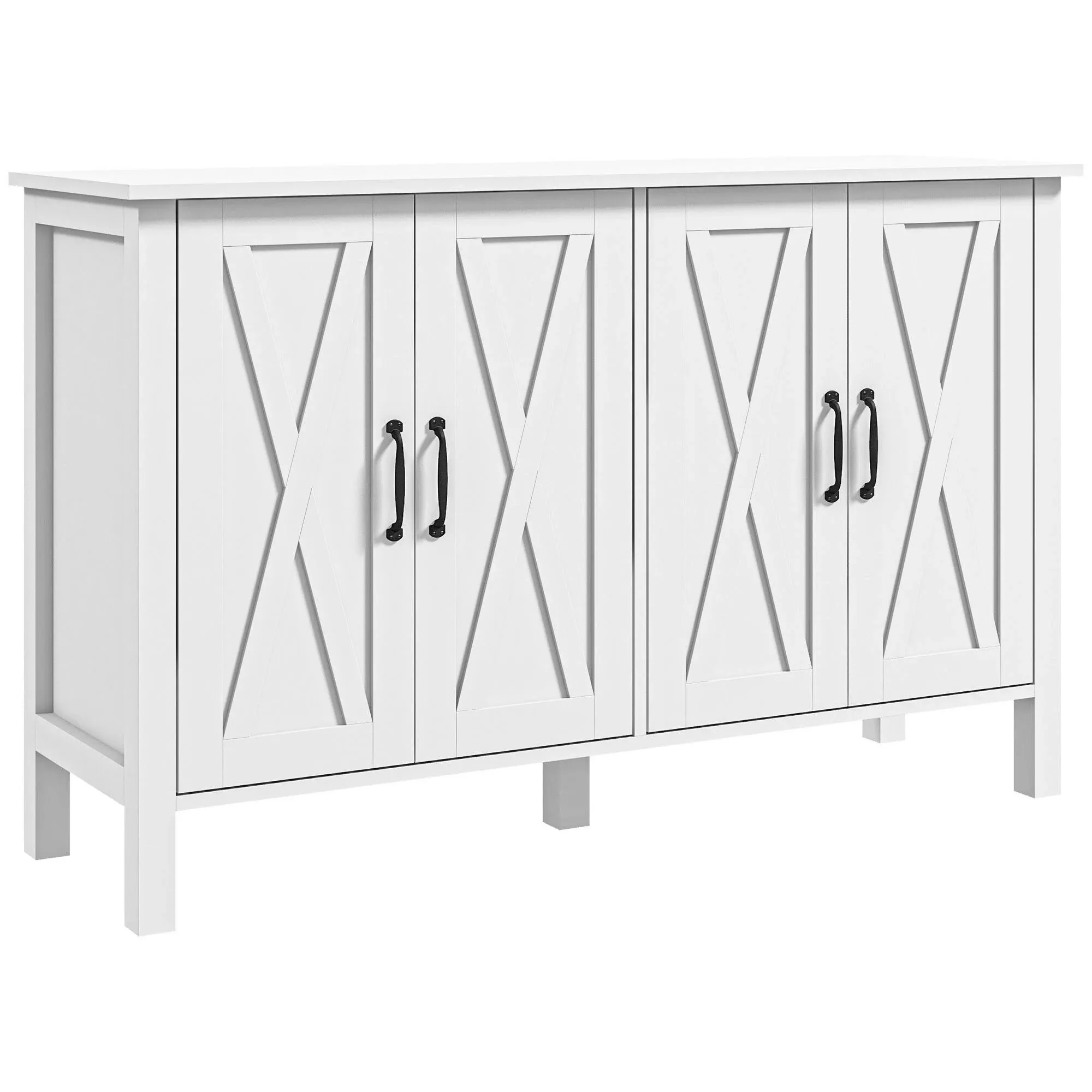 HOMCOM Farmhouse Buffet Sideboard