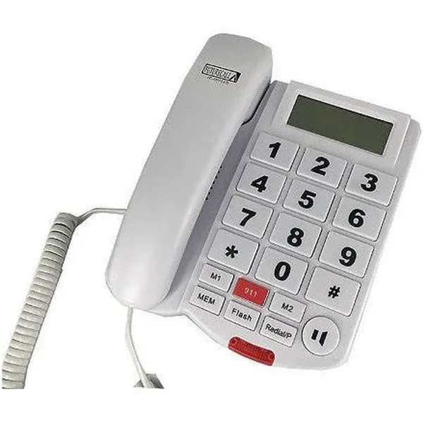 Future Call FC-1507-LCD Big Button Amplified Corded Phone