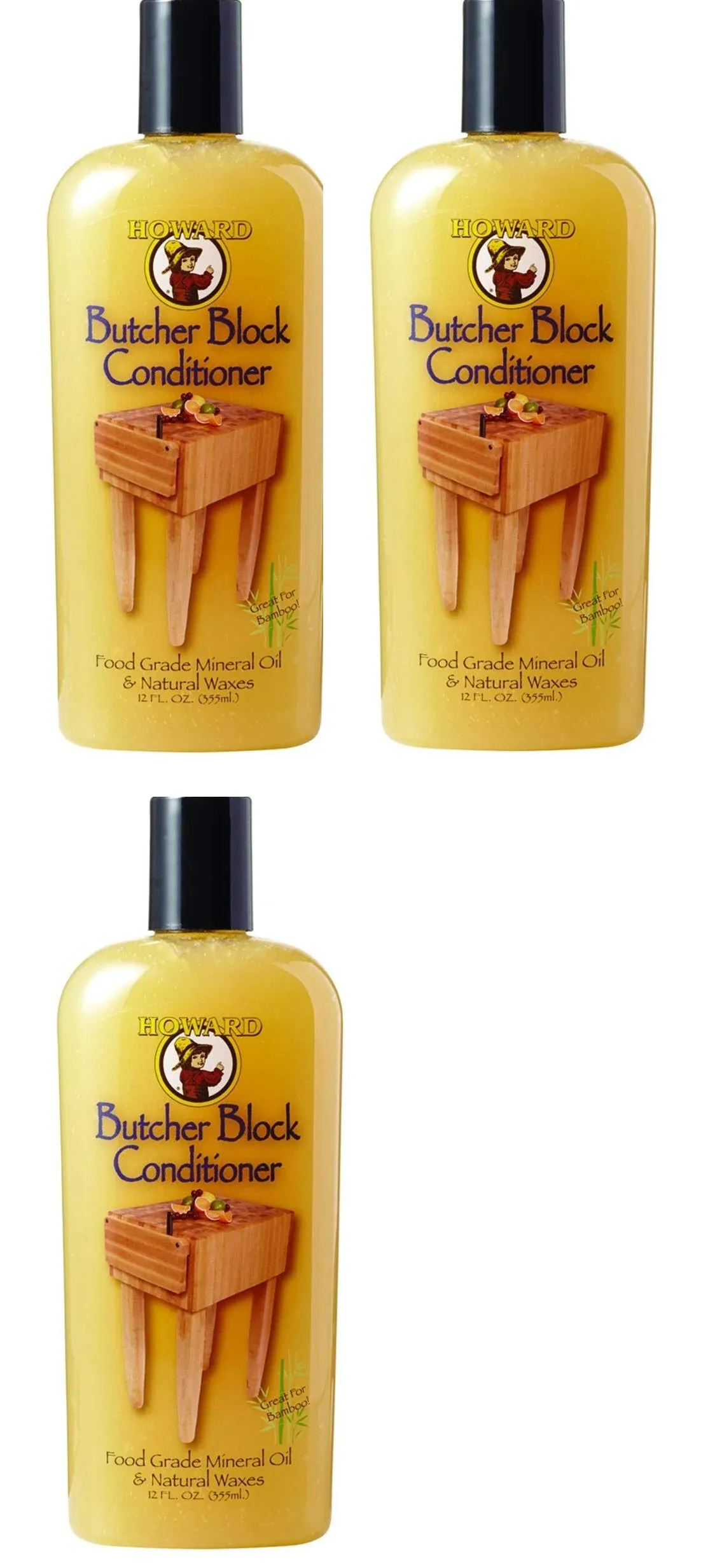 Howard BBC0 Butcher Block Conditioner - 12 fl oz