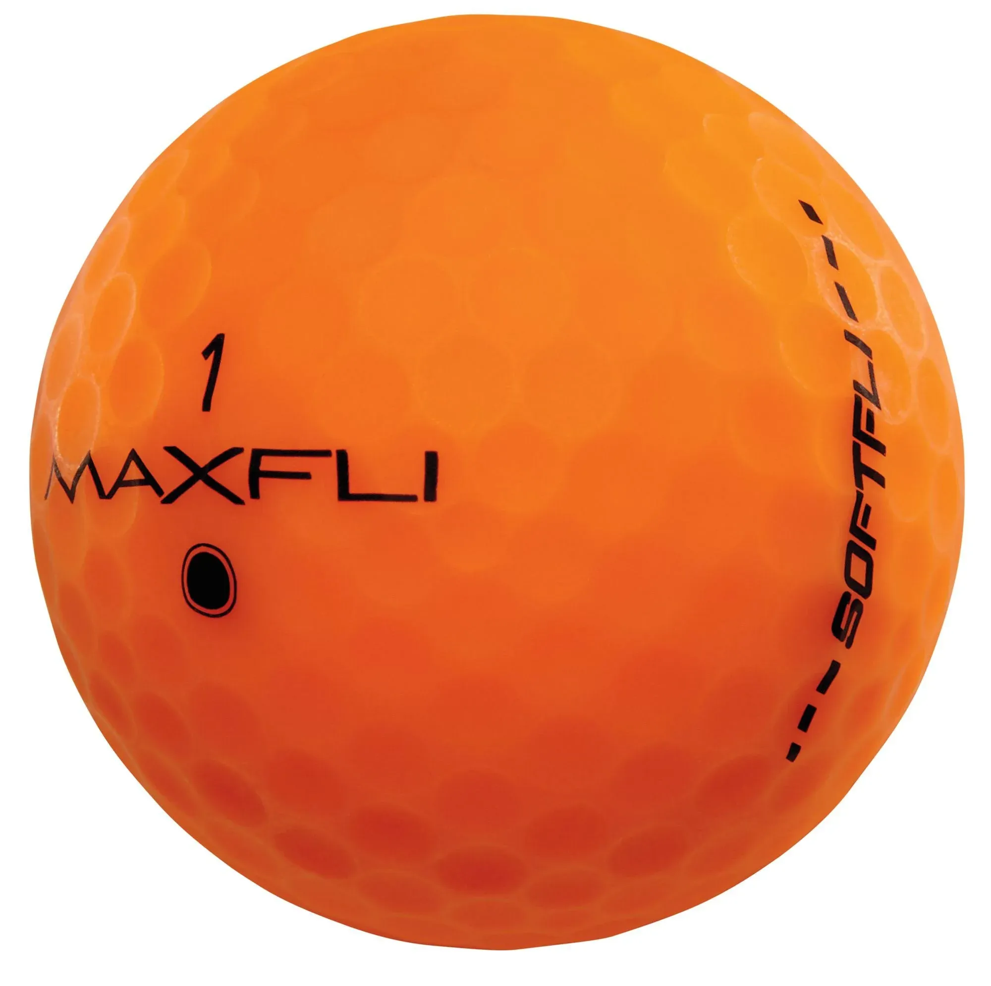 Maxfli Softfli Matte Orange Golf Balls 12