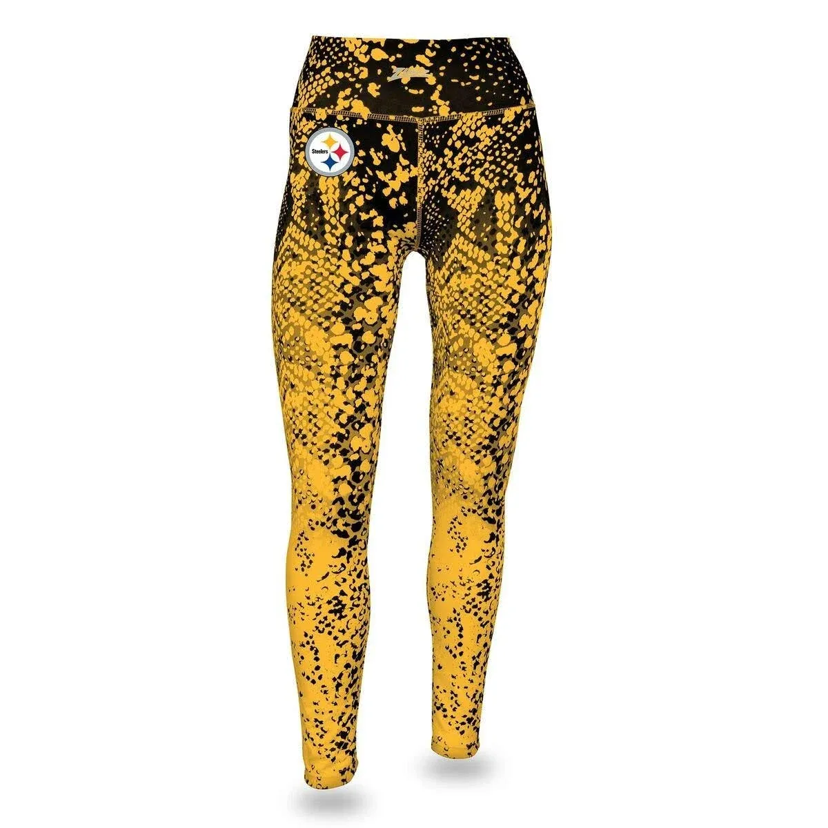 "Zubaz NFL Women's Pittsburgh Steelers Logo Leggings - "