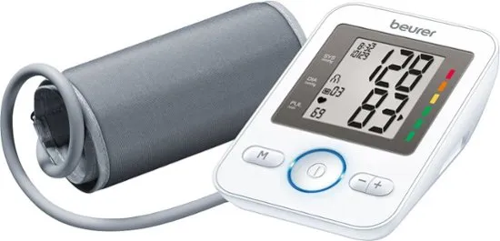 Beurer BM31 Upper Arm Blood Pressure Monitor for Home Use, Large Cuff | Automatic & Digital, 2-Users, XL Display, Irreg. Heartbeat Detector, Universal Cuff Circ. 8.7”-16.5”