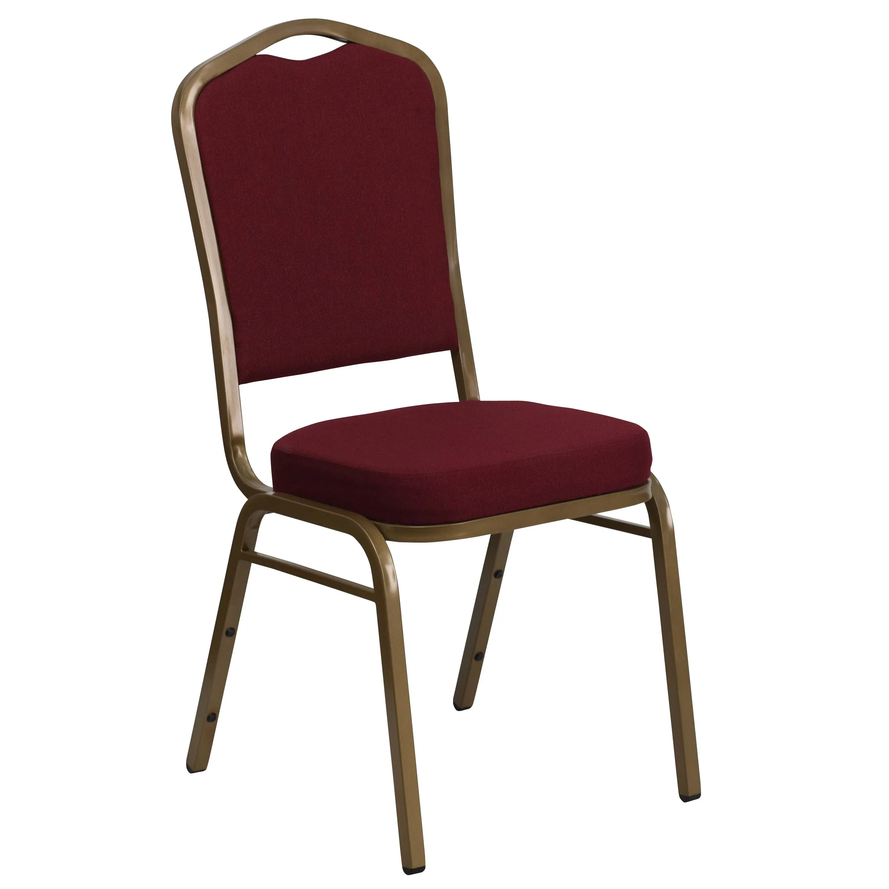 Flash Furniture HERCULES Series Crown Back Stacking Banquet Chair Fabric