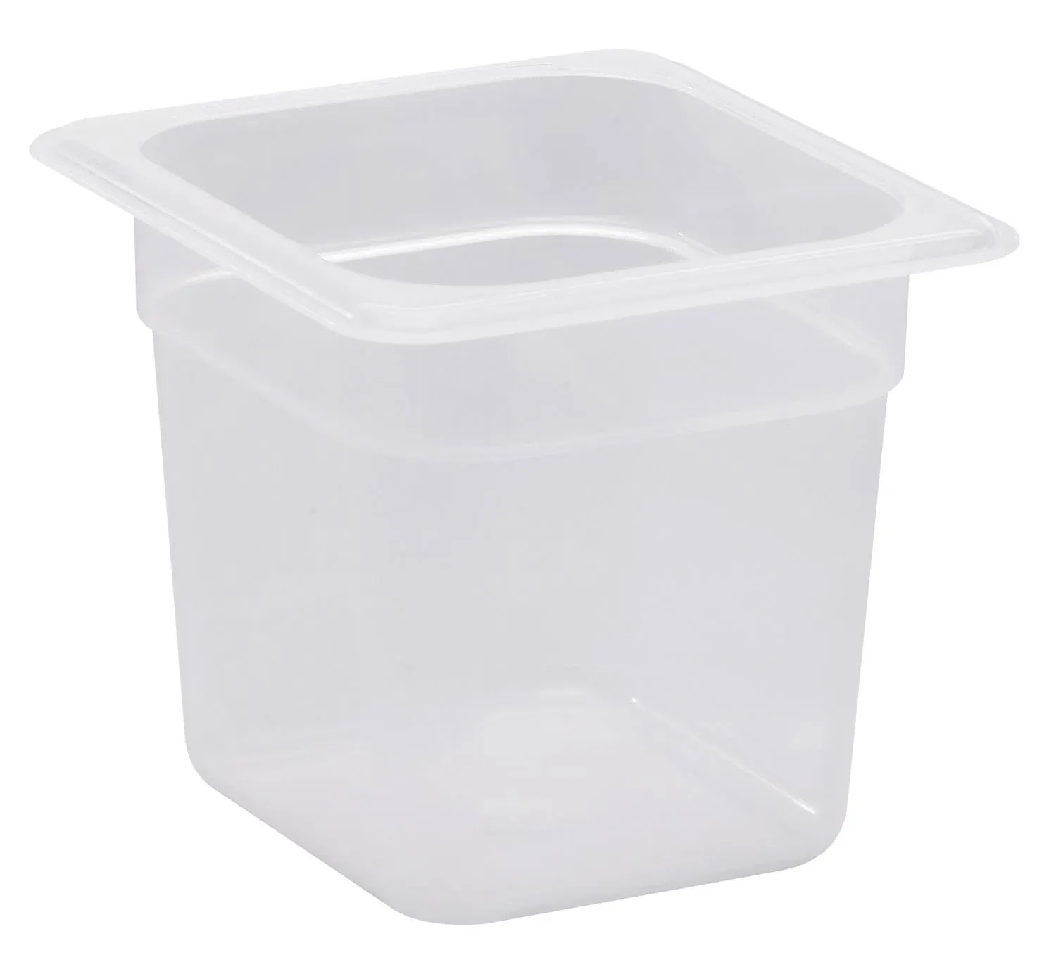 Cambro - 66PP190 - 1/6 Size 6 in Translucent Food Pan