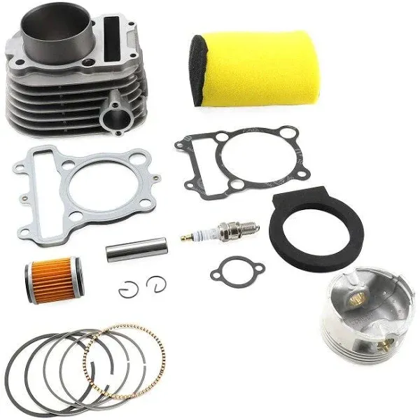 MOFANS 71mm Bore Cylinder Head Piston Rings Top End Rebuild Kit Fit for ...