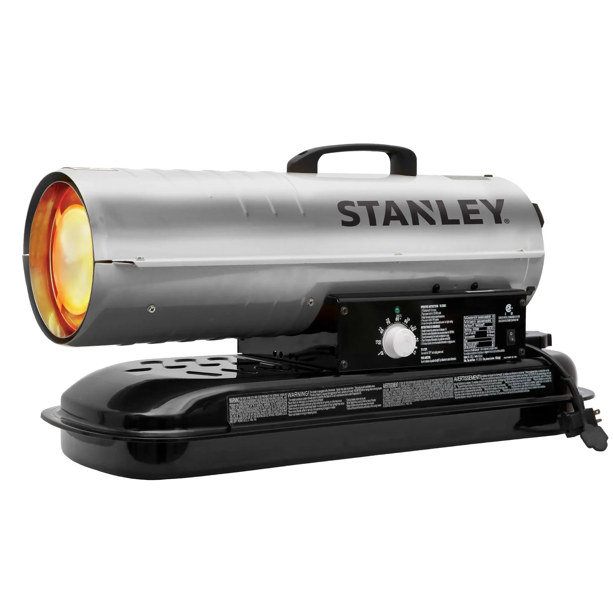 Stanley 80,000 BTU Forced Air Kerosene/Diesel Space Heater