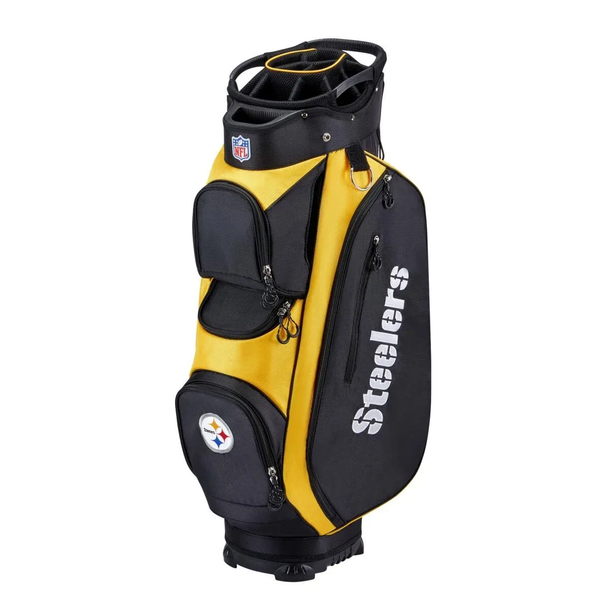 Wilson: NFL Cart Golf Bag - Pittsburgh Steelers