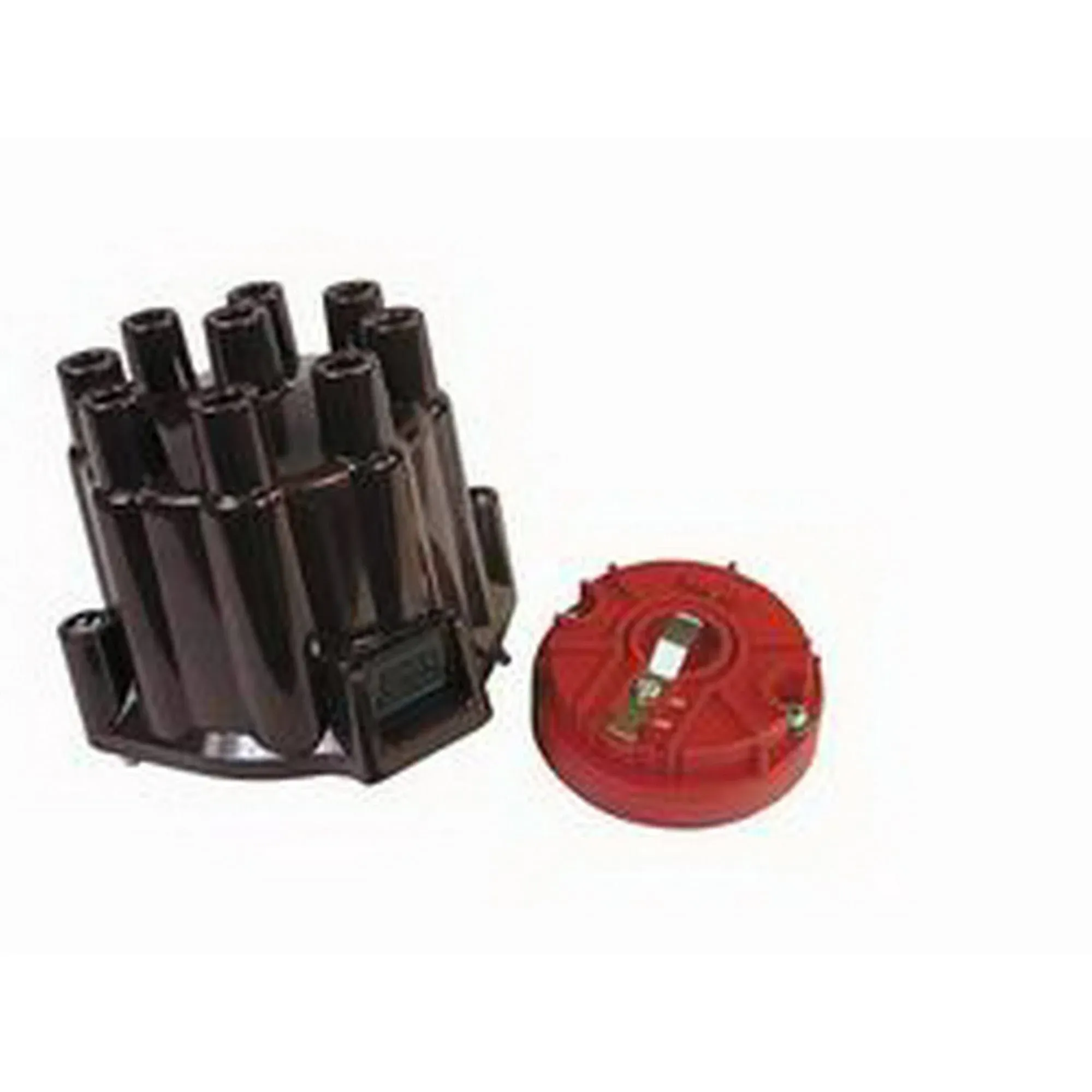 MSD Distributor Cap And Rotor Kit; GM Points Style Socket Cap;