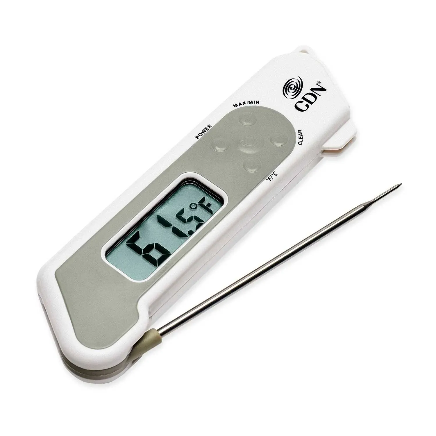 CDN TCT572-W ProAccurate Digital Instant Read Folding Thermocouple Cooking Th...