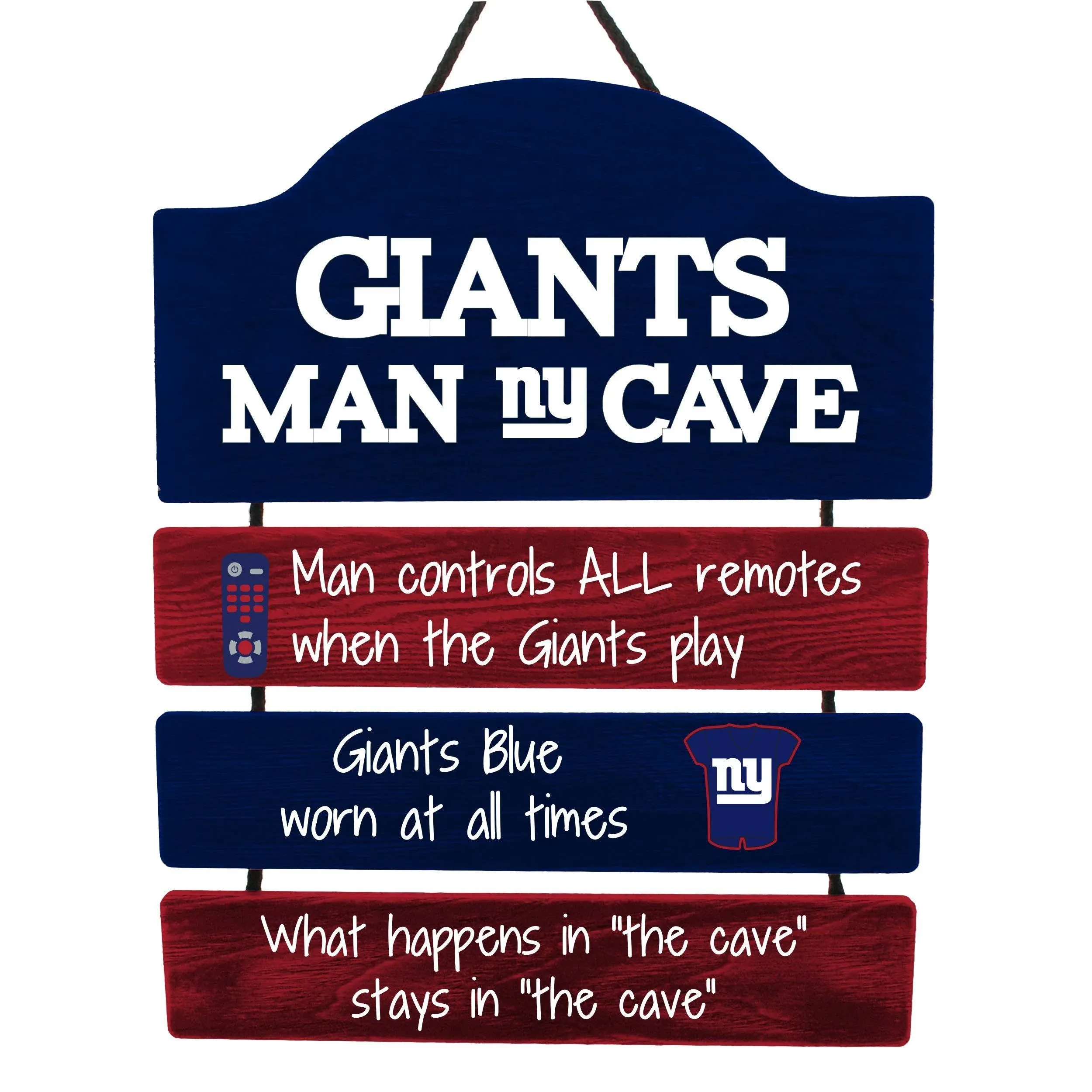 New York Giants NFL Mancave Sign