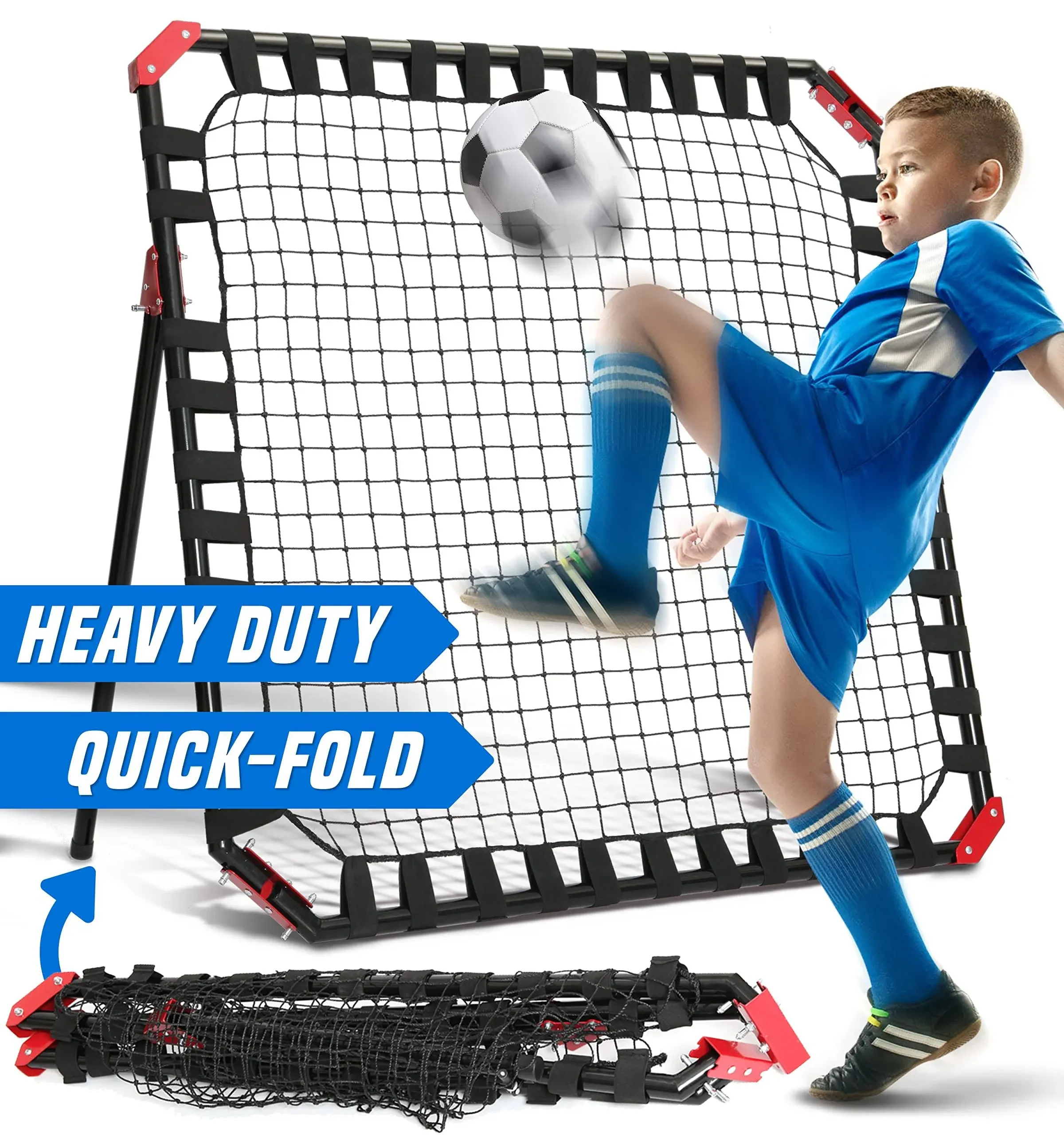 Tgu-Games Soccer Gifts, Kids &amp; Teens Football Games - Rebounder, Kick-Back Pract