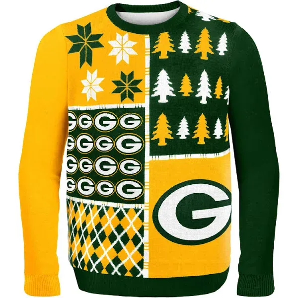 FOCO NFL Busy Block Ugly Sweater