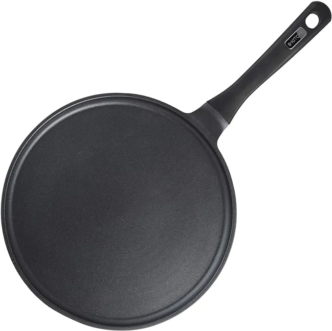 S·KITCHN Crepe Pan Nonstick Dosa Pan Tawa Pan for Roti Indian