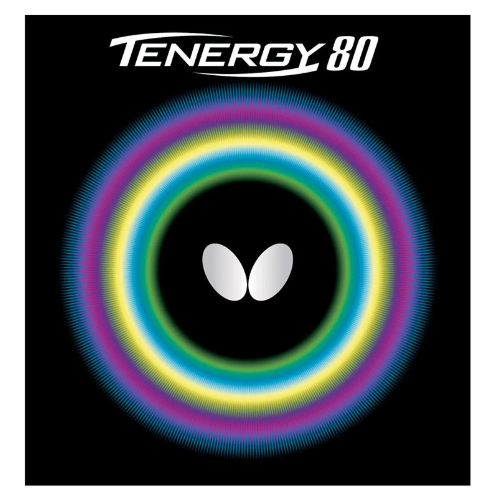 Butterfly Tenergy 80 Table Tennis Rubber, Black