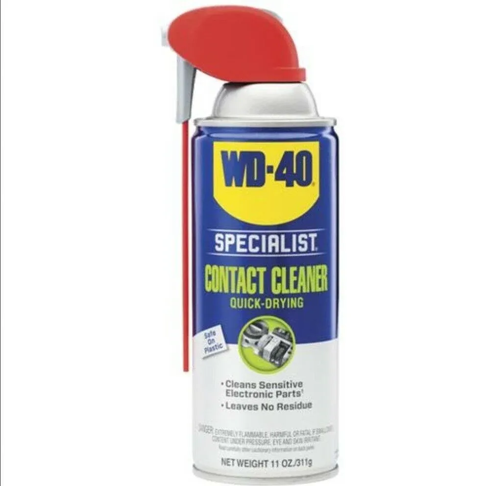 WD-40 Specialist Spray limpiador de contacto, 11 oz. [Paquete de 6]