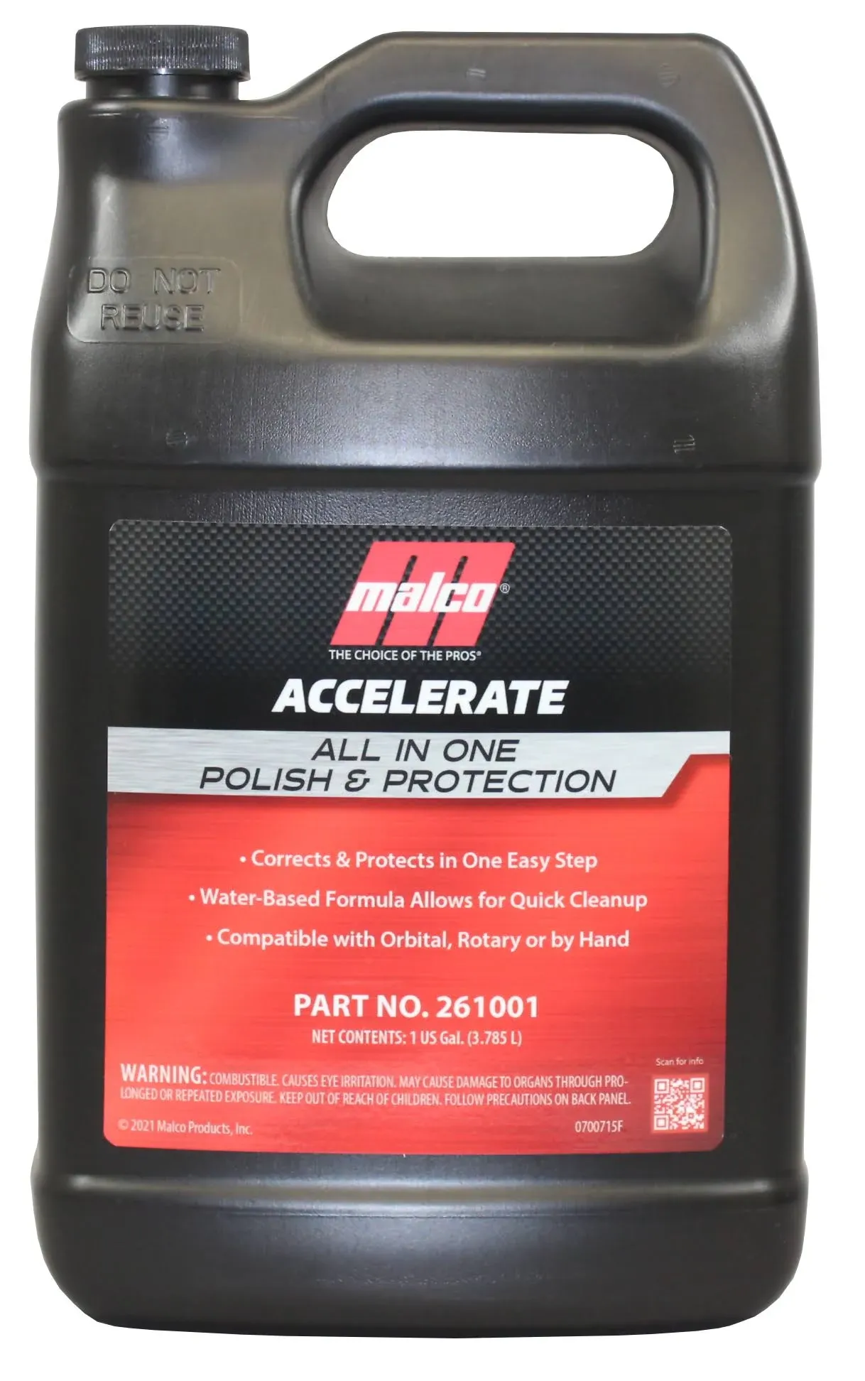 MALCO ACCELERATE - ALL IN ONE POLISH & PROTECTION