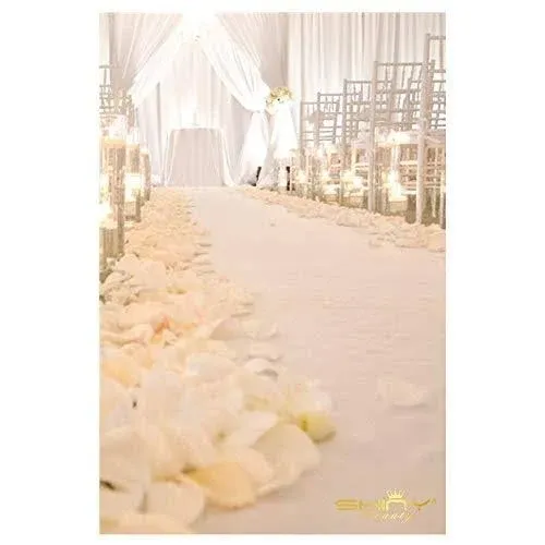 ShiDianYi White Aisle Runner