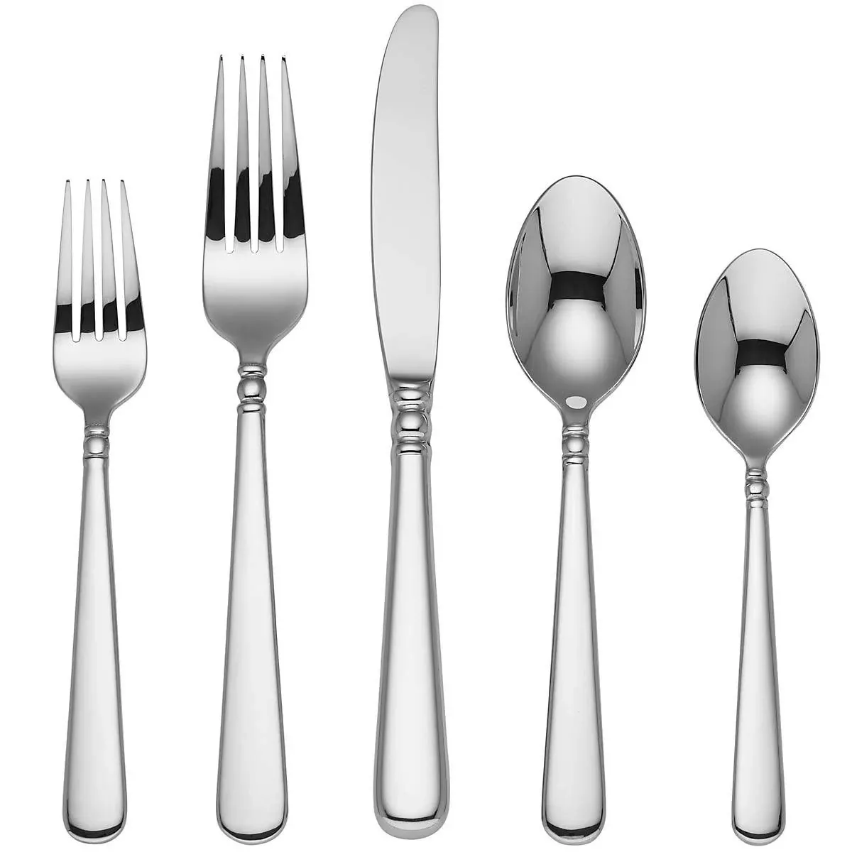 Pearl Plat Flatware 5 Piece Place Setting