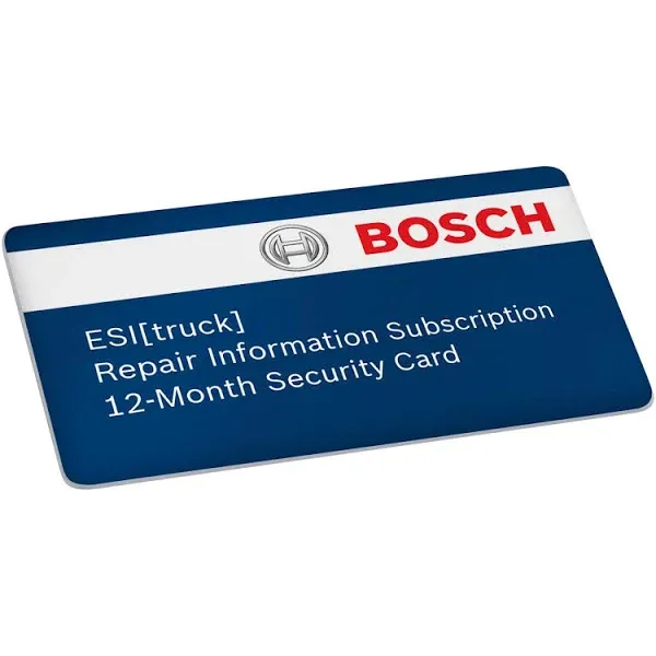 Bosch 3824-08R ESI Truck Troubleshooting and Repair Subscription