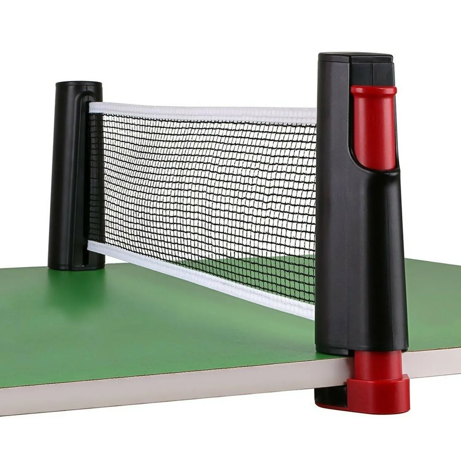 Hipiwe Retractable Table Tennis Net Replacement, Ping Pong Net and Post with PVC ...