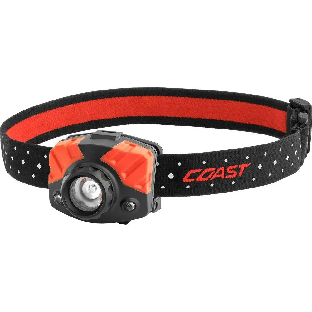 COAST 21327 FL75 435 LUMEN DUAL COLOR FOCUSING LED HEADLAMP