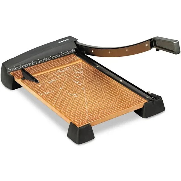 X-ACTO® Heavy-Duty Wood Base 20-Sheet Trimmer (EPI26358)