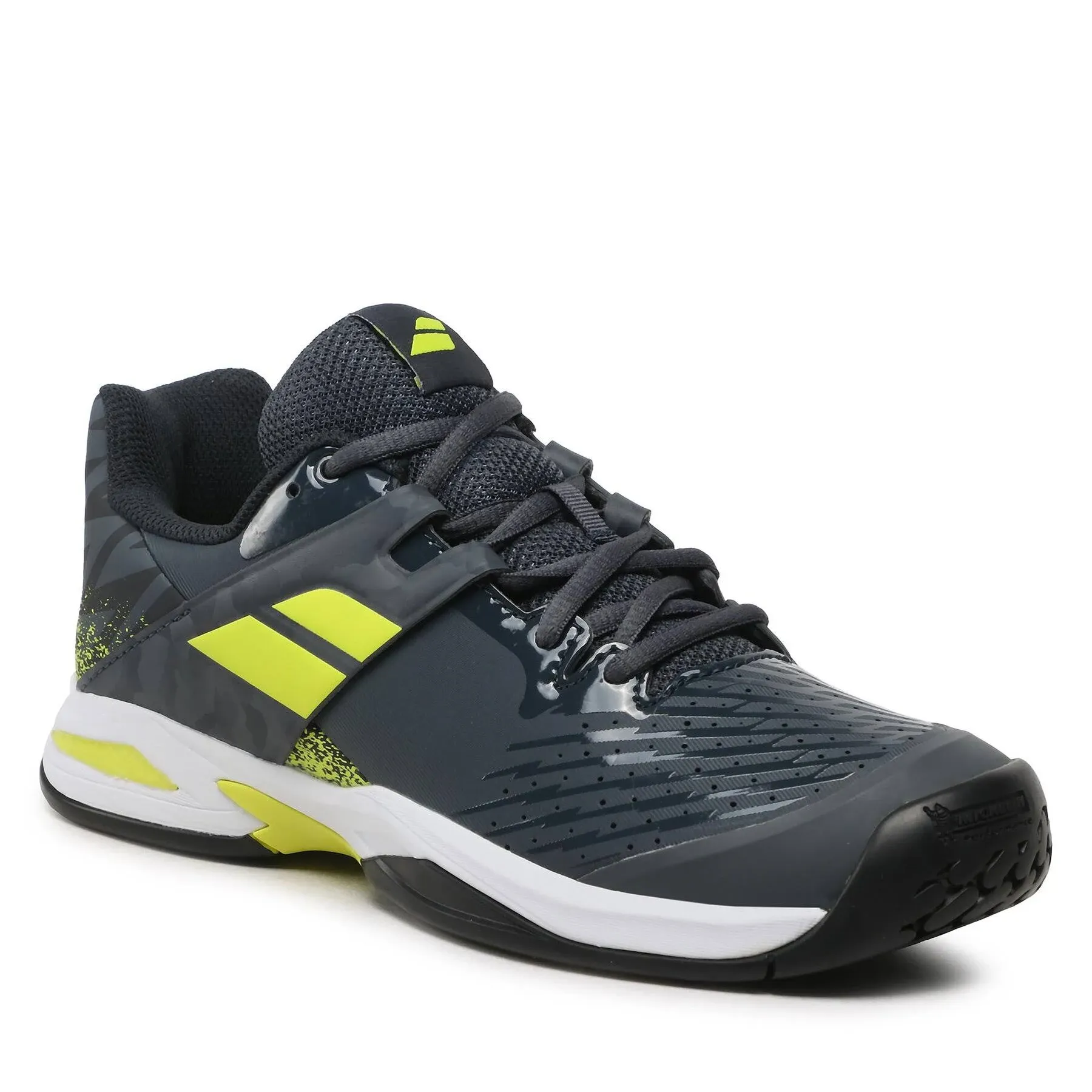 Babolat Junior Propulse All Court Tennis Shoe (Grey/Aero)