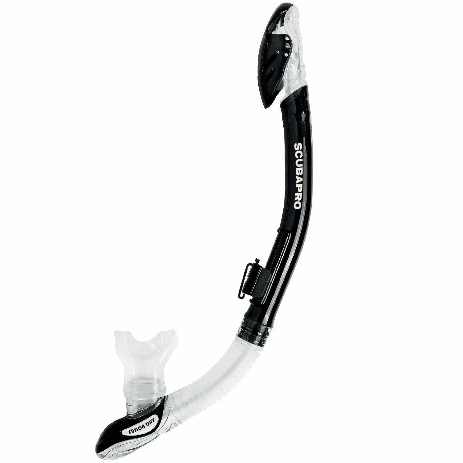 ScubaPro Fusion Dry Snorkel - Black; Snorkels; (26.038.100)