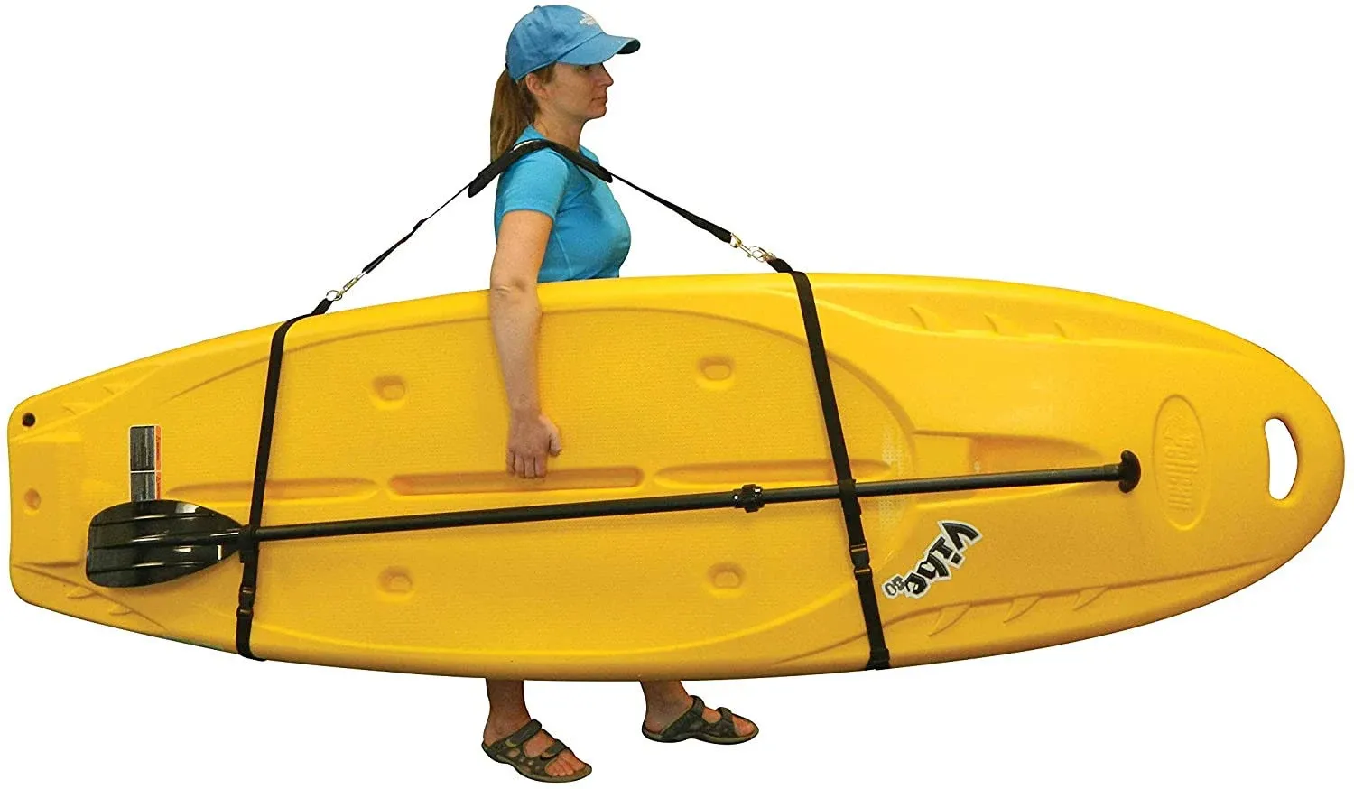 Pelican Adjustable Carry Shoulder Strap for Kayaks and SUP&#039;s fits most Kayaks 