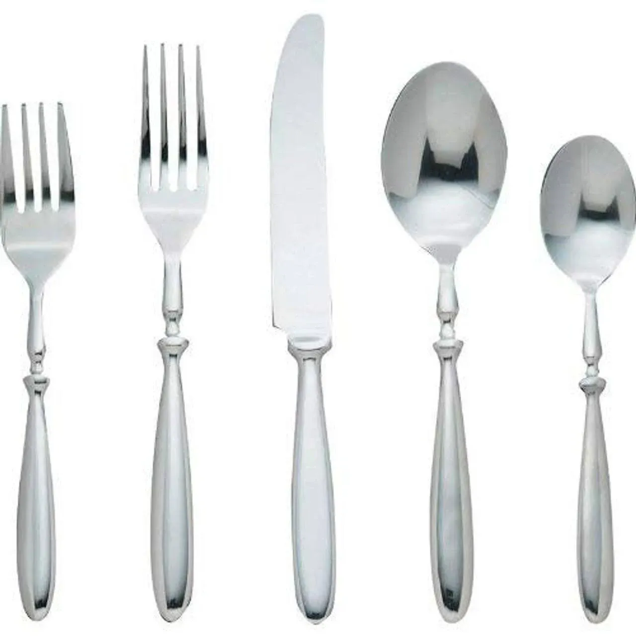 Nikita 'Bistro' 20pc Forged 18/8 Stainless Steel Flatware Set