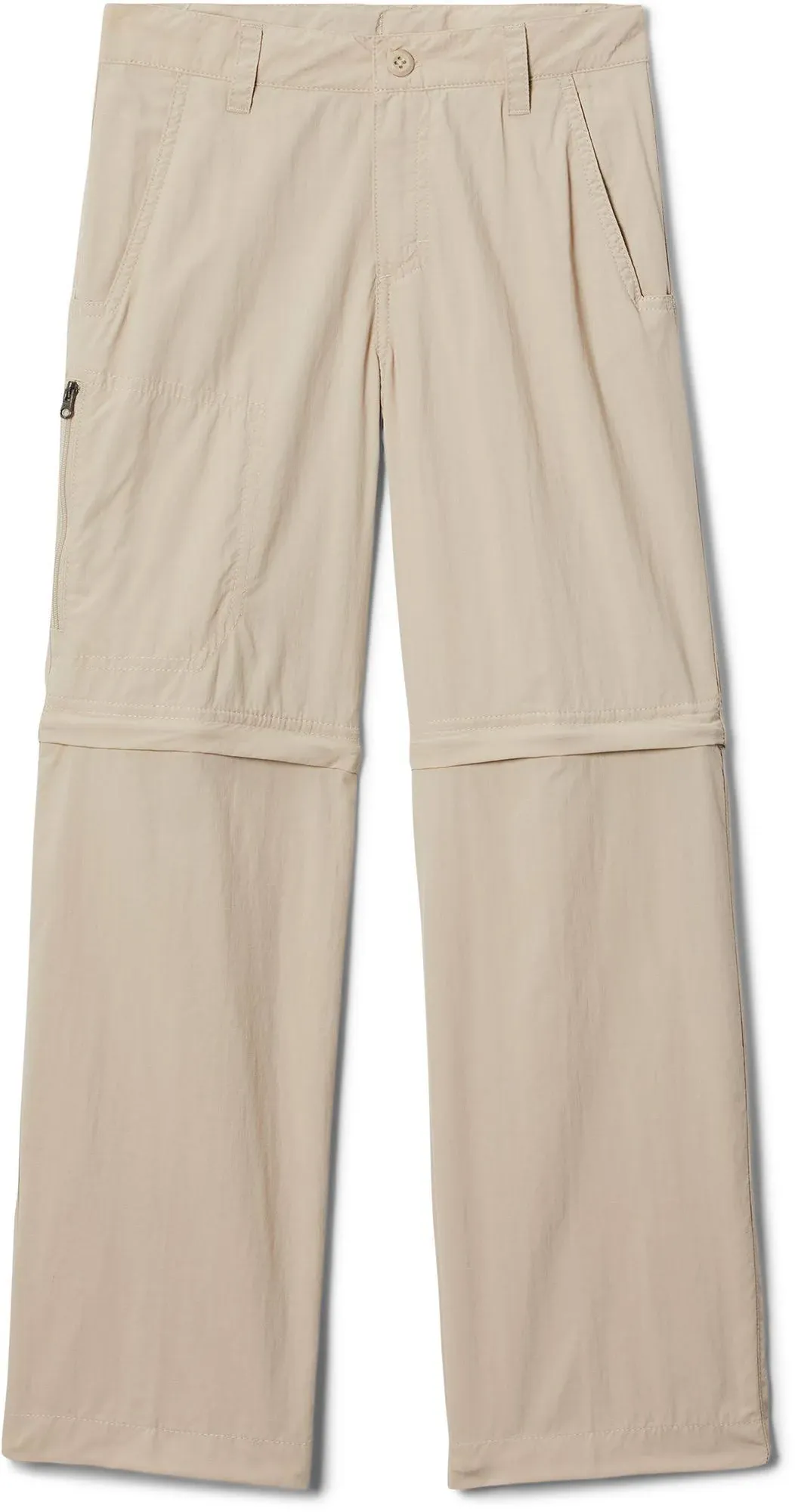 Columbia Boys' Silver Ridge IV Convertible Pant - Small - New Olive