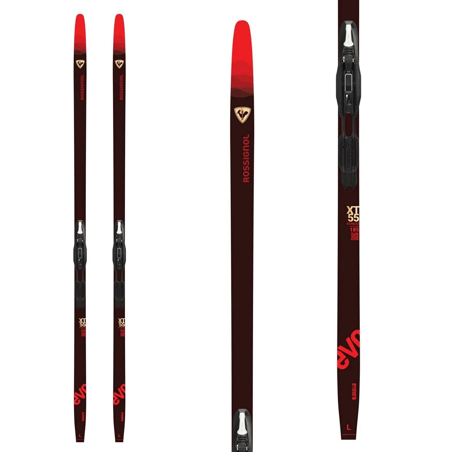 Rossignol Evo XT 55 Positrack Tour Si Skis 195 RTMZB02-195