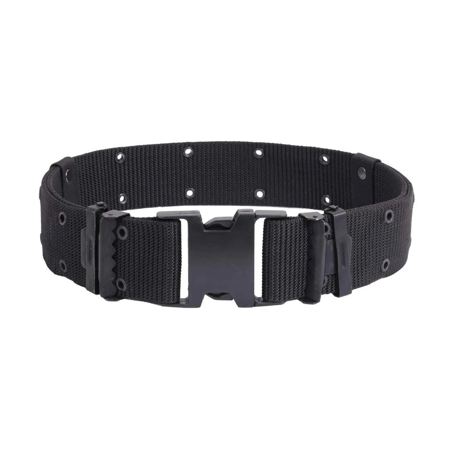 Rothco New Issue Marine Corps Style Quick Release Pistol Belts, 2XL, Black