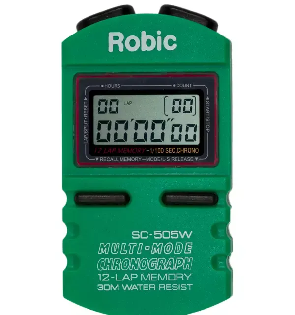 Robic SC-505W 12 Memory Stopwatch