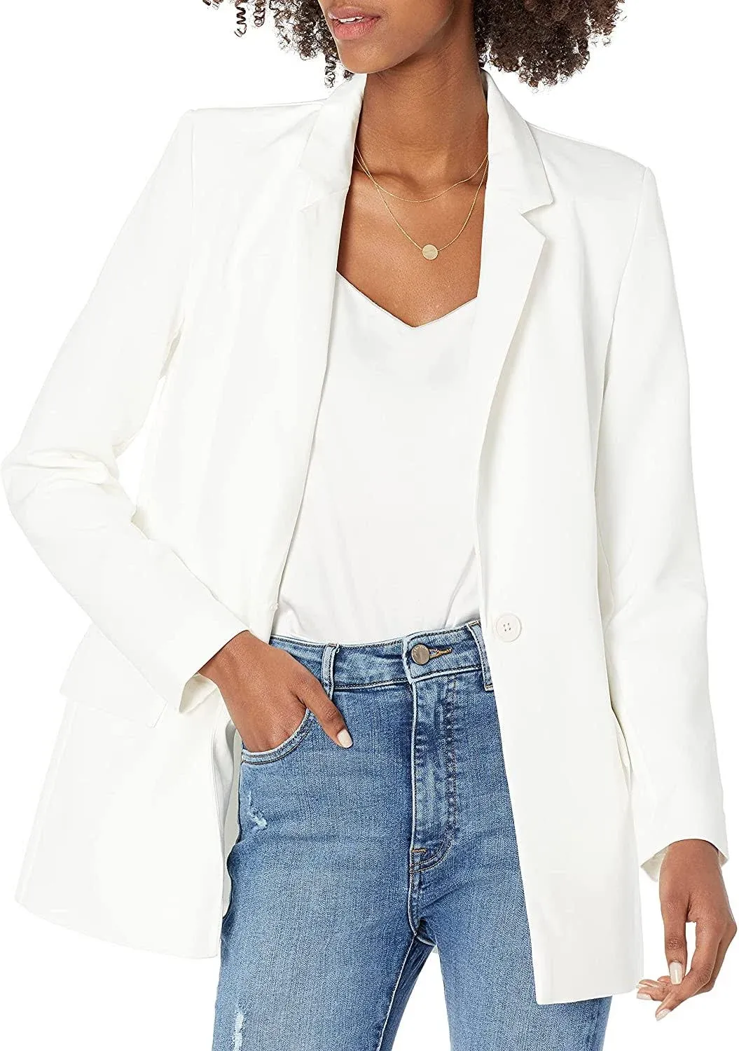 The Drop Women's Blake Long Blazer