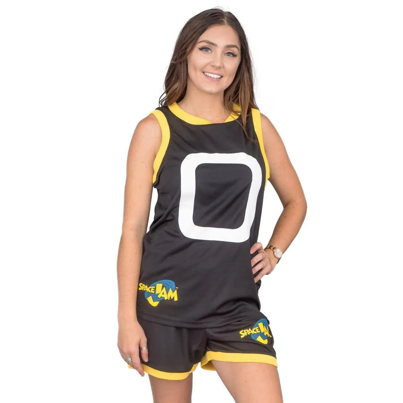 FREEZE Space Jam Tune Squad Monstars Basketball Shorts Black