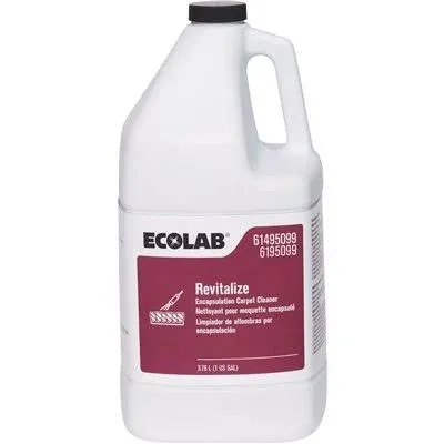 Ecolab 1 gal. Revitalize Encapsulation Carpet Cleaner (4 per CASE)